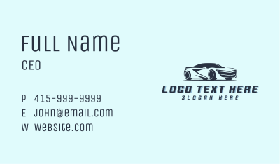 Car Auto Detailing  Business Card Image Preview