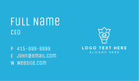 Ice Cream Pig Face Business Card Image Preview