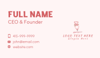 Pink Icing Piping Bag Business Card Image Preview