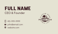 Buffalo Mountain Bison Business Card Image Preview