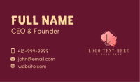 Classy Golden Letter Business Card Image Preview