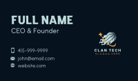 Basketball Sports Flame Business Card Image Preview