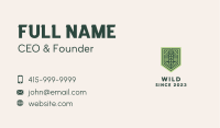 Wheat Farming Emblem  Business Card Image Preview
