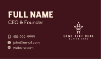 Wine Bottle Mascot Business Card Image Preview