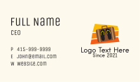 Colorful Summer Sandals Business Card Image Preview