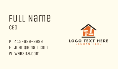 Hammer House Renovation  Business Card Image Preview