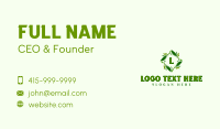 Eco Environmental Organic Business Card Preview
