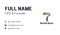 Paint Baby Bottle Business Card Image Preview