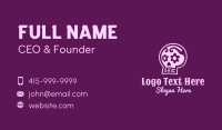 Mexican Calavera Skull Business Card Image Preview