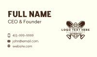 Horticulture Shovel Gardening Business Card Image Preview