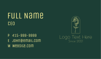 Yellow Flower Bunch Dome Business Card Image Preview