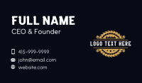 Circular Saw Woodcutter Business Card Preview