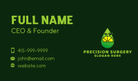 Citrus Lemon Oil  Business Card Image Preview