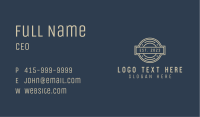 Retro Firm Badge Business Card Image Preview