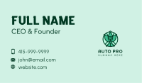 Abstract Eco Emblem Business Card Image Preview