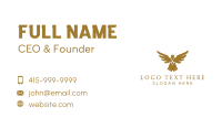 Brown Eagle Arrow Business Card Image Preview