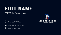 Wild Eagle Letter D Business Card Image Preview
