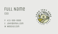 Home Lawn Field Business Card Image Preview