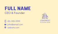 City Building Structure Business Card Image Preview