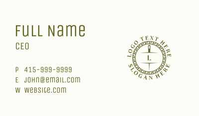 Needlecraft Tailor Boutique Business Card Image Preview