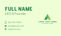 Arrow Ecology Letter A Business Card Image Preview