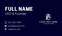 Evil Ghost Halo Business Card Image Preview