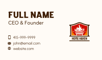 Flame Grill Restaurant Business Card Image Preview