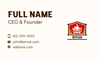 Flame Grill Restaurant Business Card Image Preview