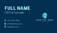 Human Head Circuitry Business Card Image Preview