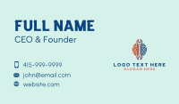 Hot Cold Repair Wrench Business Card Design