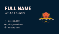 Basketball League Tournament Business Card Image Preview