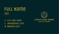 Minimalist Arabic Mosque  Business Card Image Preview