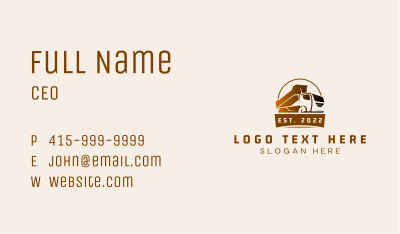 Dump Truck Construction Business Card Image Preview