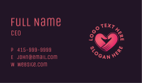 Love Hand Foundation Business Card Image Preview