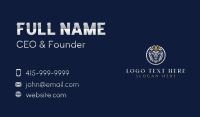 Luxury Lion Crown Business Card Image Preview