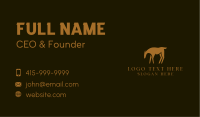 Wild Deer Animal  Business Card Image Preview