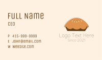 Baked Pie Minimalist Business Card Image Preview