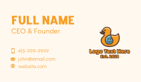 Water Duckling Toy Business Card Image Preview