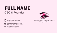 Makeup Eyeshadow Eyebrow Business Card Image Preview