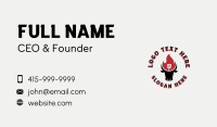 Beef Flame Barbecue Business Card Design