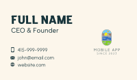 Nature Summer Tent Business Card Image Preview