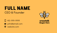 Monoline Bee Insect Business Card Image Preview