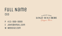 Classic Stylish Business Business Card Image Preview