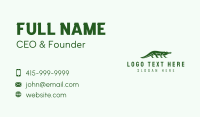 Wild Crocodile Reptile Animal Business Card Image Preview