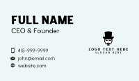 Gentleman Fashion Grooming Business Card Design