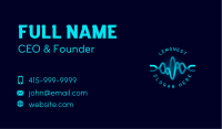 Tech Wave Frequency Business Card Image Preview