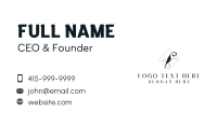 Feather Writing Publishing Business Card Design