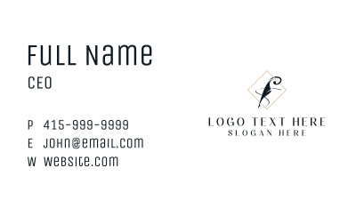 Feather Writing Publishing Business Card Image Preview