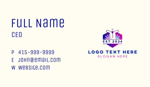 Tee Printing Merchandise Business Card Design Image Preview
