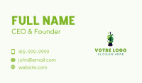 Eco Broom Cleaning Business Card Image Preview